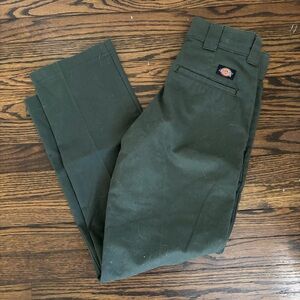 Dickies Men's Olive Chinos